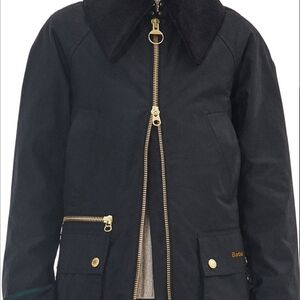 NWT Barbour Gunnerside Waxed Cotton Jacket s10